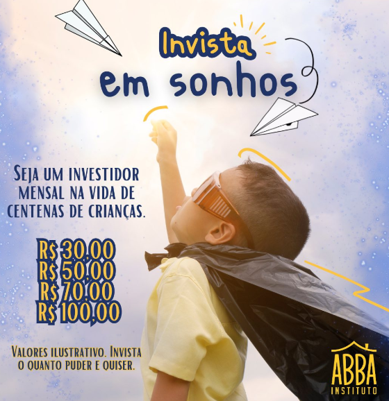Cartaz: Invista em sonhos